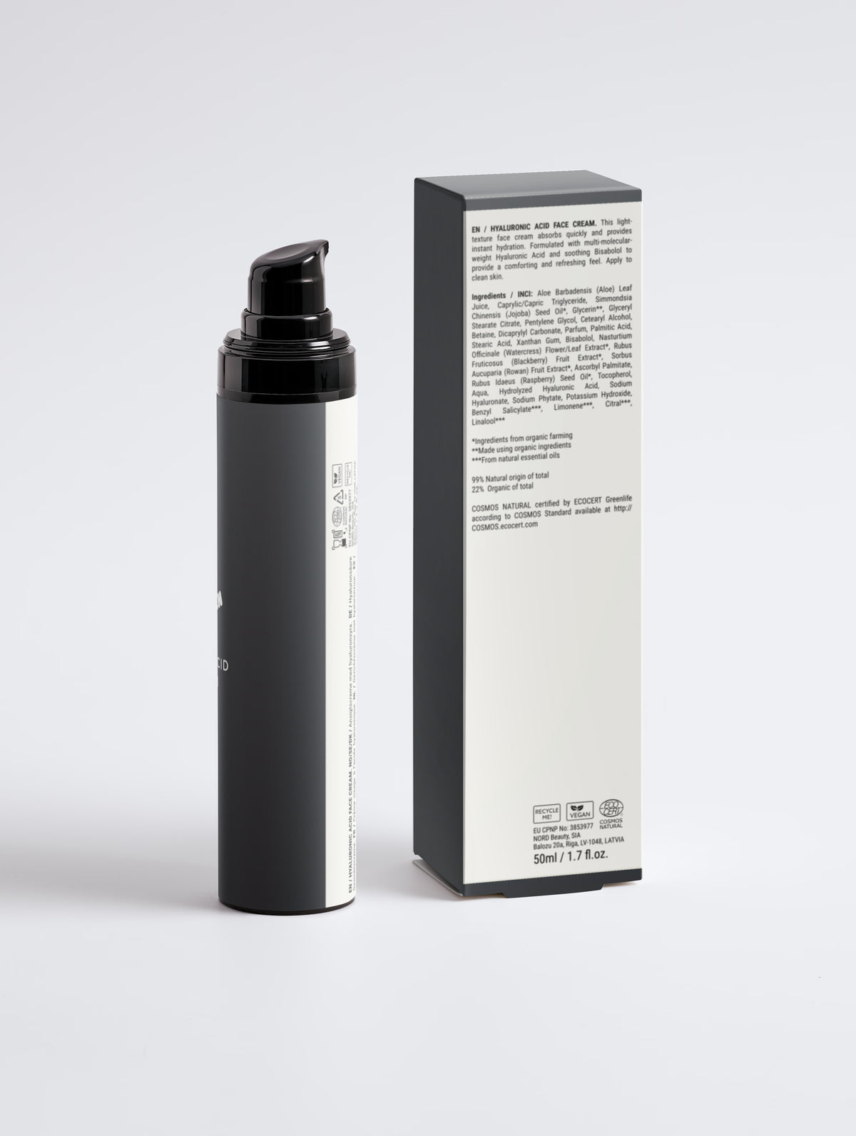 Hyaluronic Acid Face Cream for Men