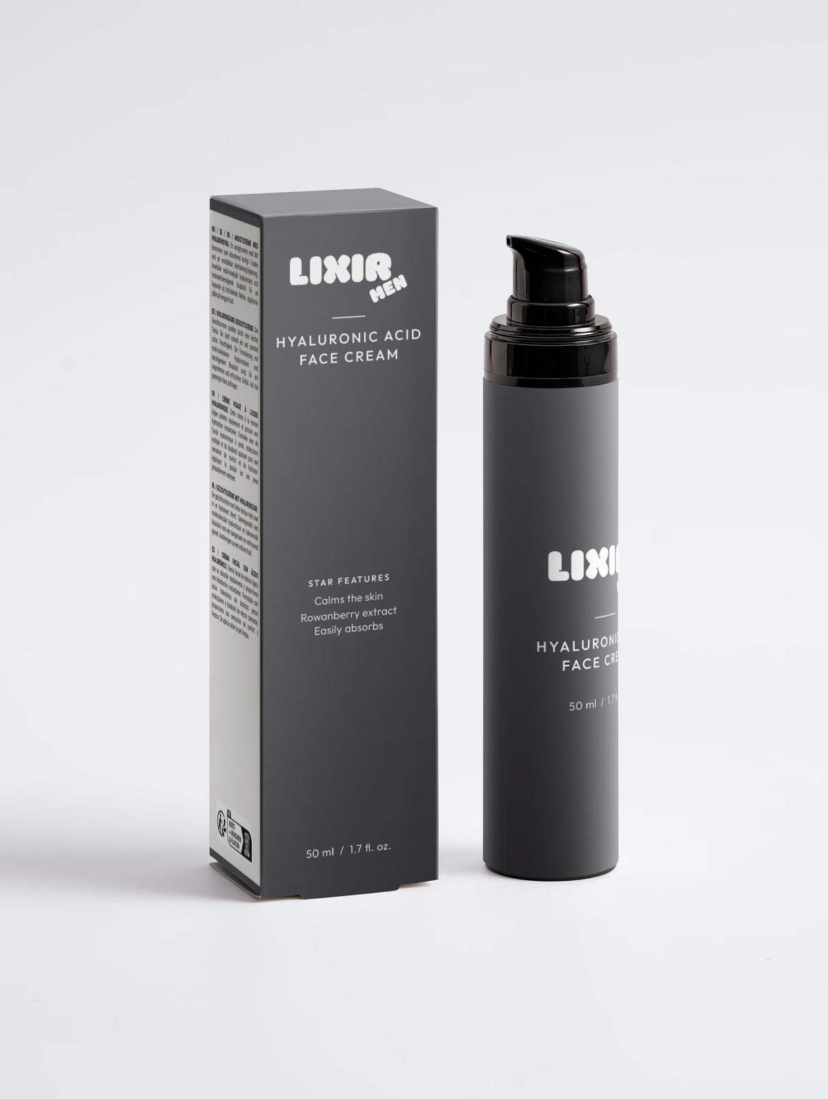 Hyaluronic Acid Face Cream for Men
